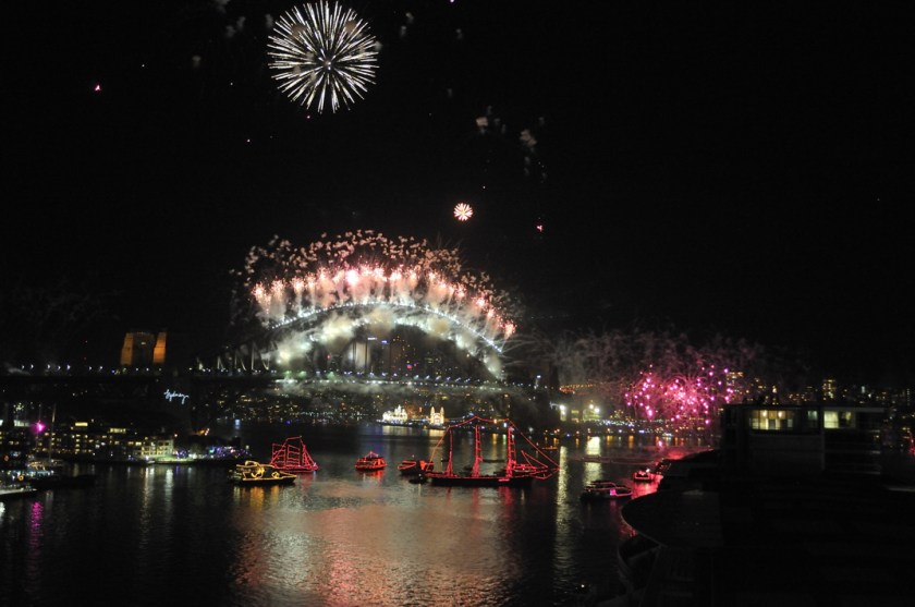 Sydney Harbour Bridge get its own pyrotechnic display