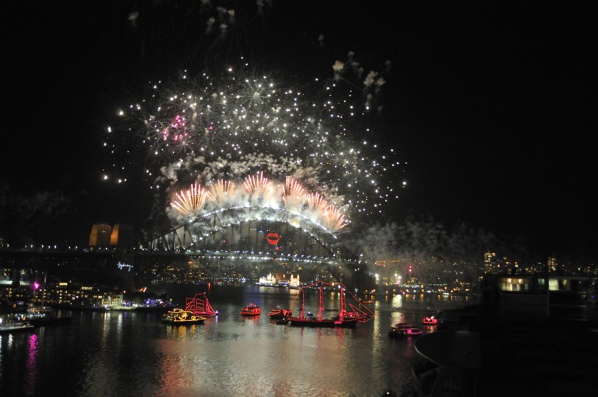 Sydney Harbour Bridge get its own pyrotechnic display
