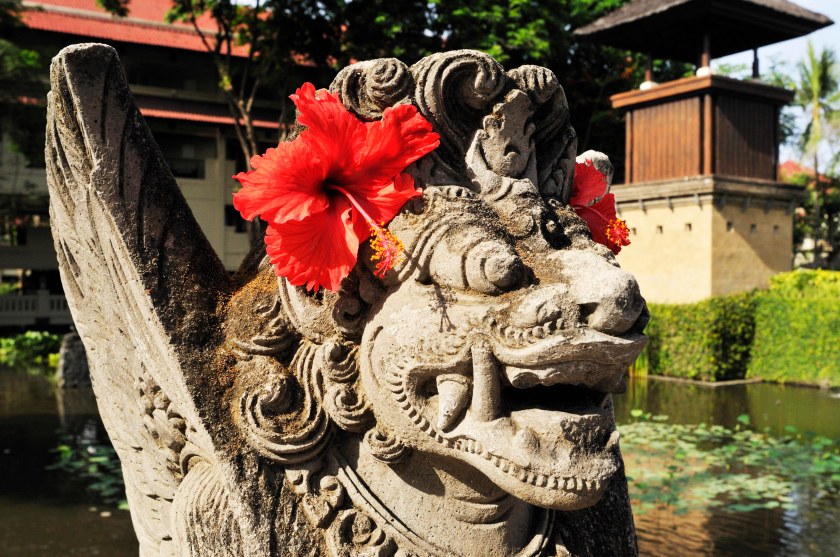 Balinese culture meets modern tourism